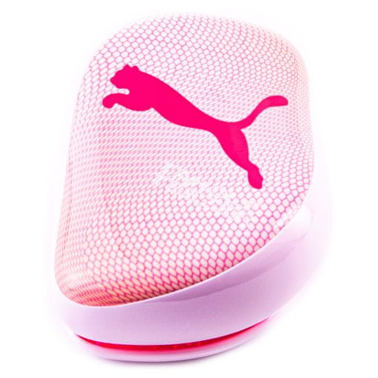Tangle Teezer Compact Style Puma Neon Pink - kompaktní kartáč na vlasy, hřebeny bez tahání nebo tahání