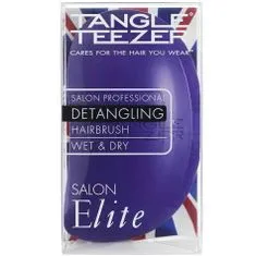 Tangle Teezer Salon Elite - kartáč na rozčesávání vlasů Purpura Lila precizně vyčesává bez tahání nebo tahání