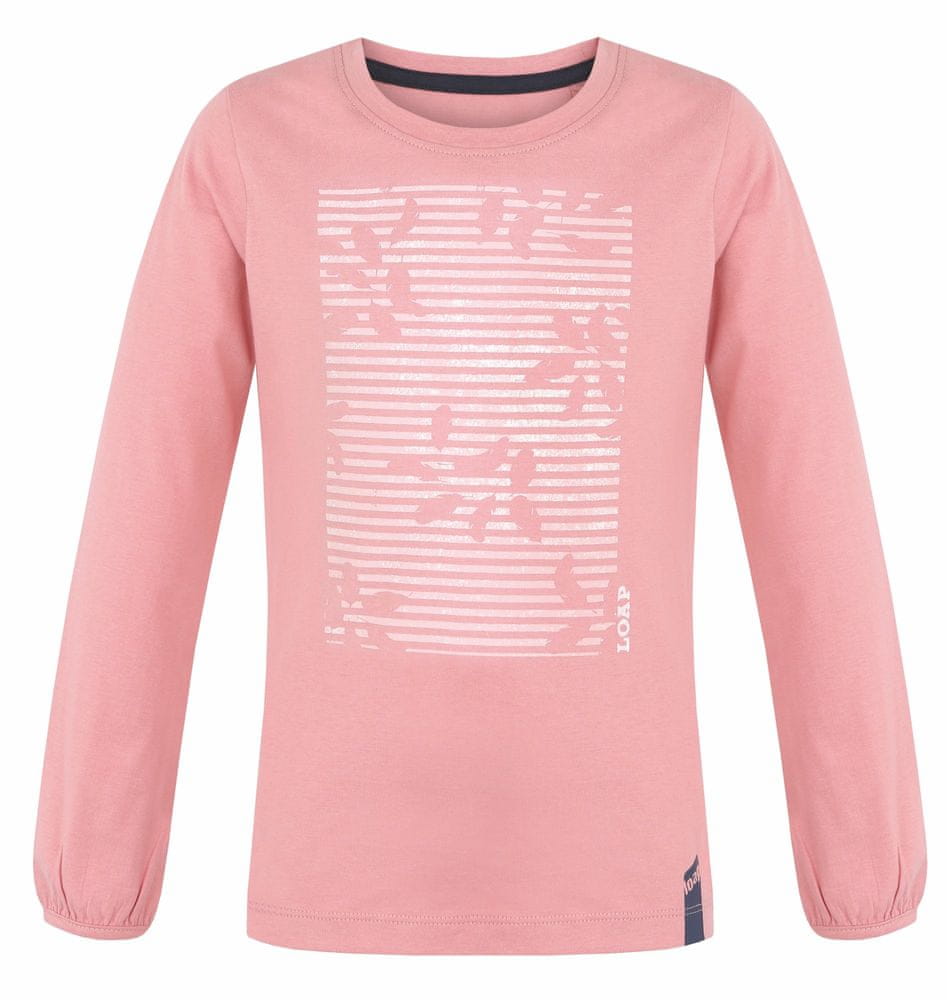 Loap dívčí tričko Bilanka CLK2278_1 růžová 134/140