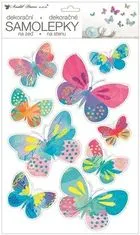 Anděl Přerov Samolepky na zeď 42 x 25 cm, barevní motýlci
