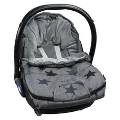 Footmuff vel. S GREY STARS DeLuxe