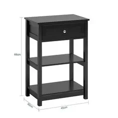 SoBuy FBT46-SCH stolek konferenční stolek černý