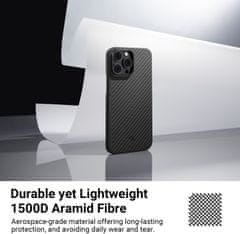 Pitaka ochranný kryt MagEZ 3 1500D pro Apple iPhone 14 Pro, černá/šedá