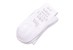 Kašmir Sportovní ponožky ORIGINAL KS02 white - 35-38