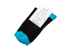 Kašmir Designové ponožky CRAZY KS05 blue - 35-38