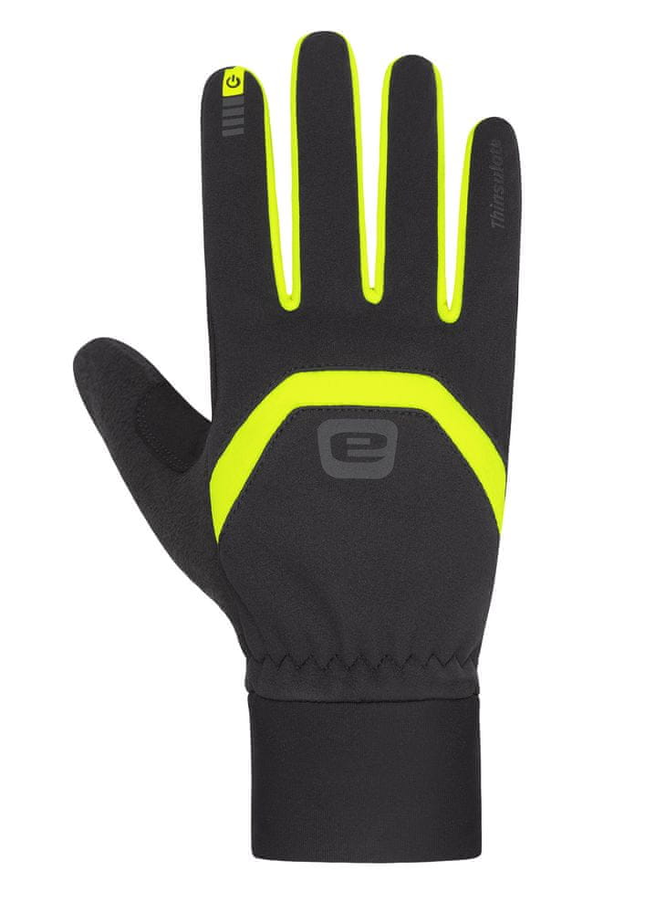 Etape Zimní rukavice Peak 2.0 WS+ Fluo černá/žlutá XL