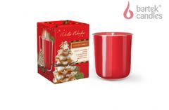 Bartek Vánoční svíčka ve skle WINTER WONDER - gingerbread cookies with vanilla sugar 150g