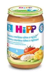 HiPP Těstoviny s mořskou rybou a rajčaty