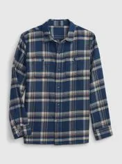 Gap Dětská flanelová košile organic XL