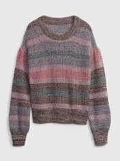 Gap Dětský melírovaný svetr XL