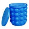 zásobník na kostky ledu silikonový kbelík na led 2v1