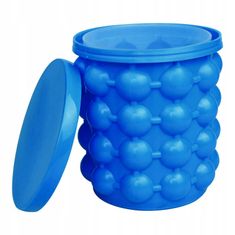 ER4 zásobník na kostky ledu silikonový kbelík na led 2v1