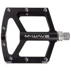 M-Wave Pedály FLAT standard závit 9/16" černé