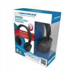 Bezdrátová sluchátka Bluetooth Shona EH217K černá