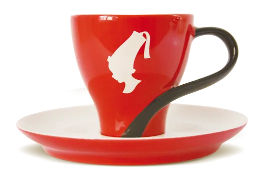 Julius Meinl Šálek na kávu - espresso, červený design. 85ml. RED espresso