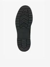 Geox Černé pánské kožené kotníkové boty Geox 40