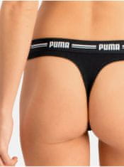 Puma Sada dvou černých tang v černé barvě Puma S