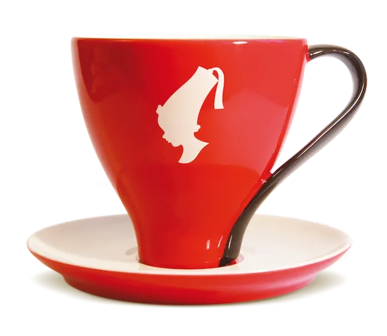 Julius Meinl Šálek na kávu - lungo, červený design. 125ml. RED lungo cup