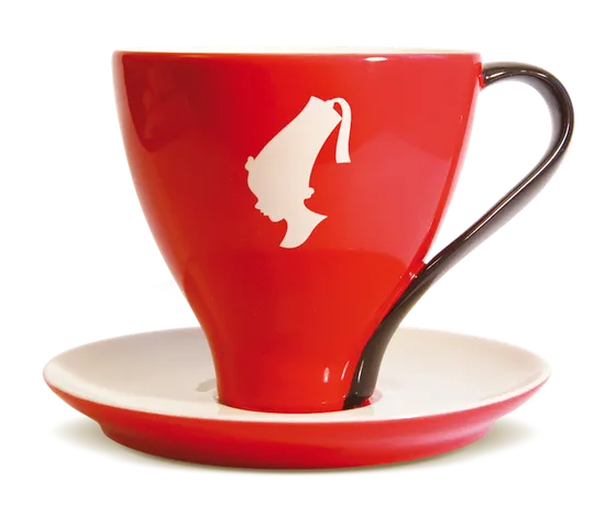Julius Meinl Šálek na velkou kávu nebo čaj, červený design. 250ml. RED jumbo cup