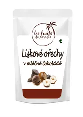 Fruits du Paradis Lískové ořechy v mléčné čokoládě 100 g