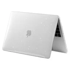 Tech-protect Smartshell kryt na Macbook Air 13 2022, glitter průsvitný