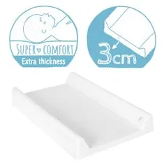 CEBA Podložka přebalovací 2-hranná s pevnou deskou (50x80) Comfort Sueno