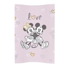 Ceba Baby CEBA Podložka přebalovací měkká COSY (50x70) Disney Minnie & Mickey Pink
