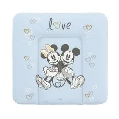 Ceba Baby CEBA Podložka přebalovací měkká na komodu (75x72) Disney Minnie & Mickey Blue