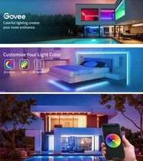 Govee WiFi RGB Smart LED pásek 10m