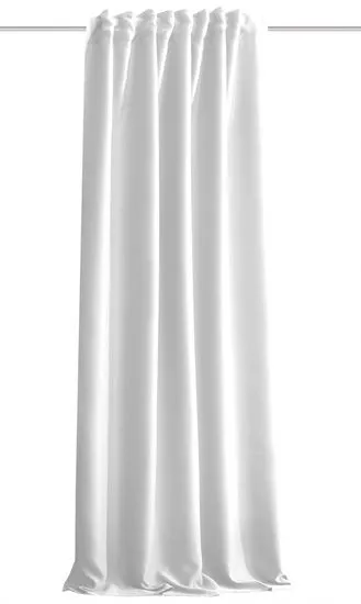 Home Wohnideen Závěs akustický s podšívkou, Acustico, Bílá Rozměr textilu: 245 cm (V), 135 cm (Š)