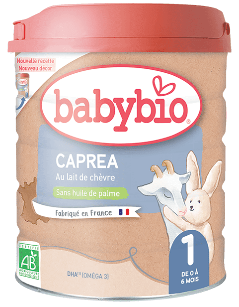 Levně Babybio Caprea 1 počáteční kozí kojenecké bio mléko 800 g