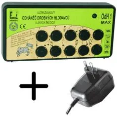 Format1 Ultrazvukový odháněč drobných hlodavců OdH1-MAX - slyšitelný vč. adaptéru