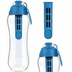 DAFI Filtrační lahev na vodu 0,3L + 1 Filtr modrá