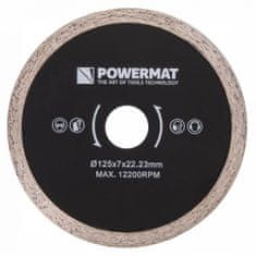 Powermat Elektrická řezačka dlažby 1400W 125mm | PM-PDG-1400M