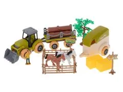 Aga Plastová farma s traktorem a příslušenstvím