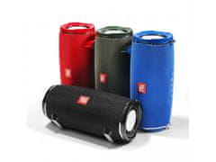Bomba SuperBass voděodolný BT reproduktor s FM, AUX, SD, USB, HandsFree Barva: Červená