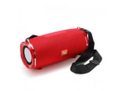 Bomba SuperBass voděodolný BT reproduktor s FM, AUX, SD, USB, HandsFree Barva: Červená