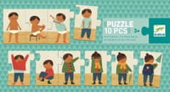 Djeco  Puzzle Oblékání 10 dílků
