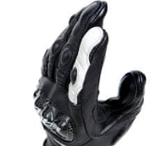 Dainese Dámské rukavice CARBON 4 LONG LADY LEATHER GLOVES BLACK/BLACK/WHITE vel. XL