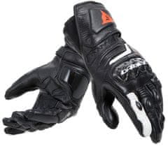 Dainese Dámské rukavice CARBON 4 LONG LADY LEATHER GLOVES BLACK/BLACK/WHITE vel. XL