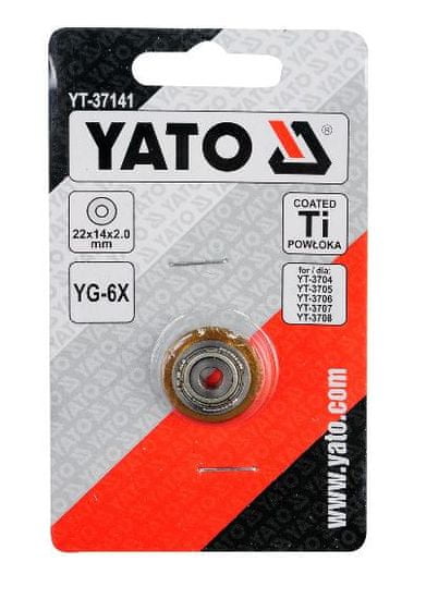 YATO Náhradní kolečko 22X11X2Mm 37141 pro obkladačské nářadí