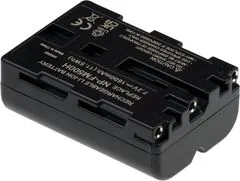 Baterie T6 Power pro SONY DSLR-A450 serie, Li-Ion, 7,2 V, 1600 mAh (11,5 Wh), černá
