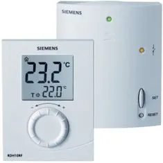 Siemens Prostorový termostat RDH10RF - bezdrátový, bez programování