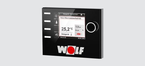 Wolf Ovládací modu, termostatl BM-2 se snímačem vnější teploty bez nástěnného držáku