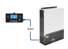 sapro FVE Solární střídač měnič Off-Grid AZO Digital ESB 15kW-48