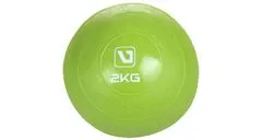LiveUp Multipack 3ks Weight ball míč na cvičení zelená, 2 kg