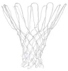 Merco White basketbalová síťka, 1 pár