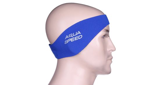 Aqua Speed Ear Neo koupací čelenka modrá, junior