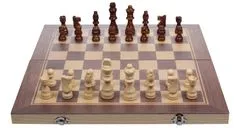 Merco Dřevěné šachy 3v1