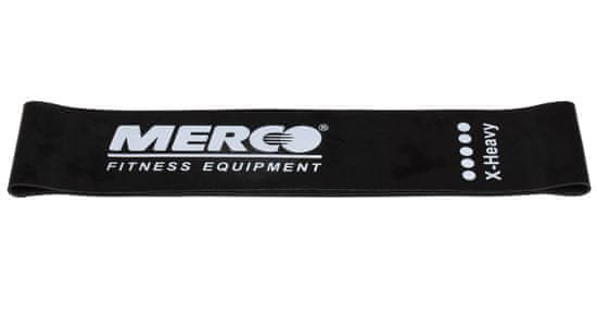 Merco Mini Band posilovací guma černá